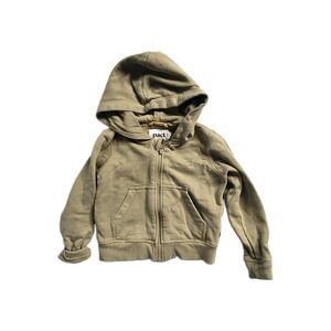 Pact 100% Organic Cotton Hoodie  12-18 Months  Olive Green